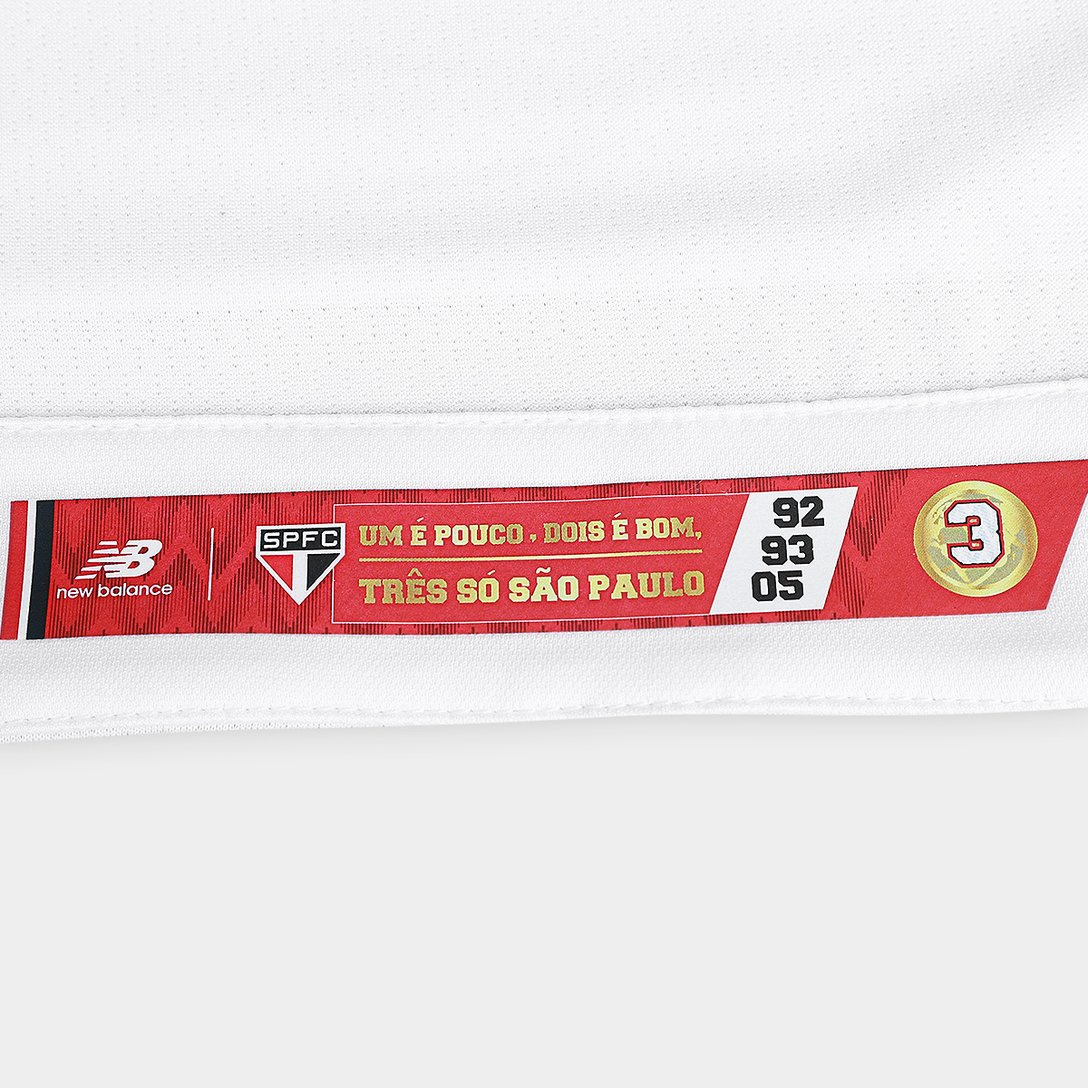 Camisa São Paulo 25/26 Home Jogador New Balance Masculina