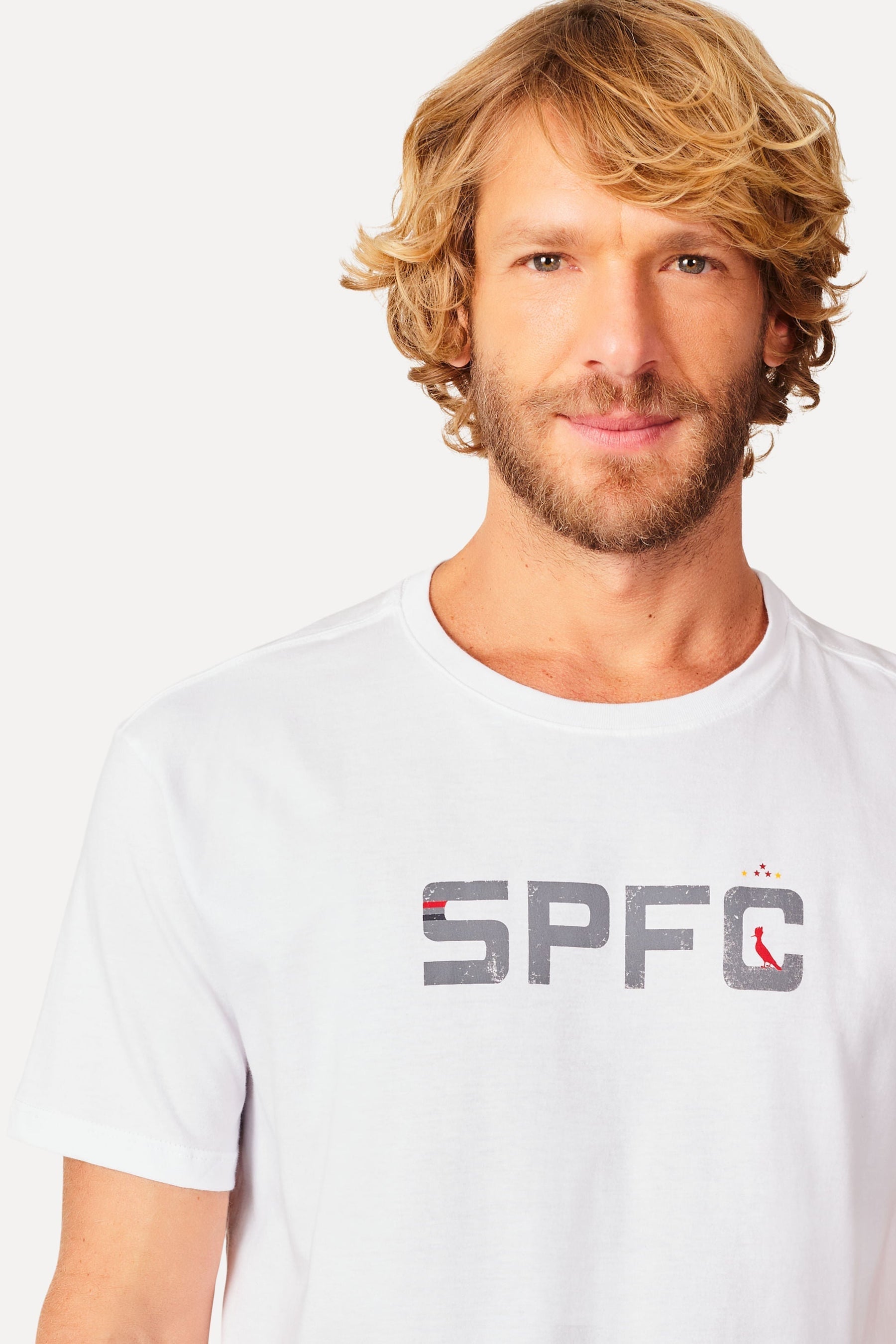 Camiseta Estampada Spfc
