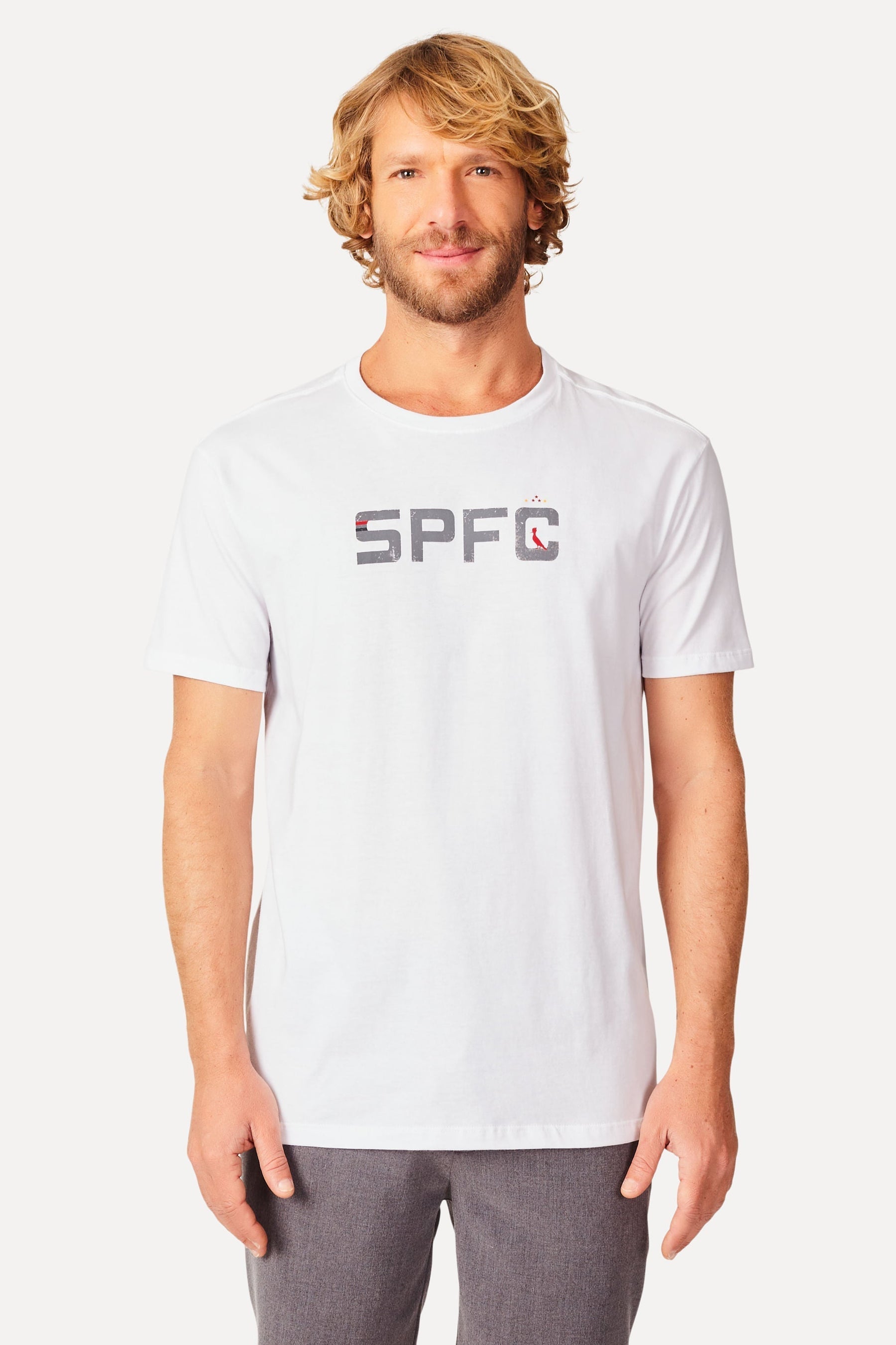 Camiseta Estampada Spfc