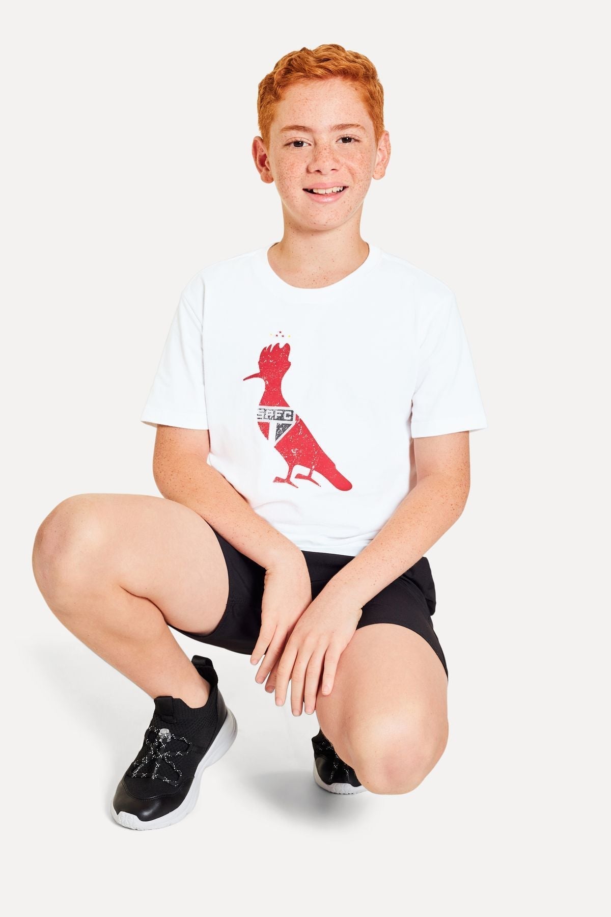 Camiseta mini estampada silk pp SPFC
