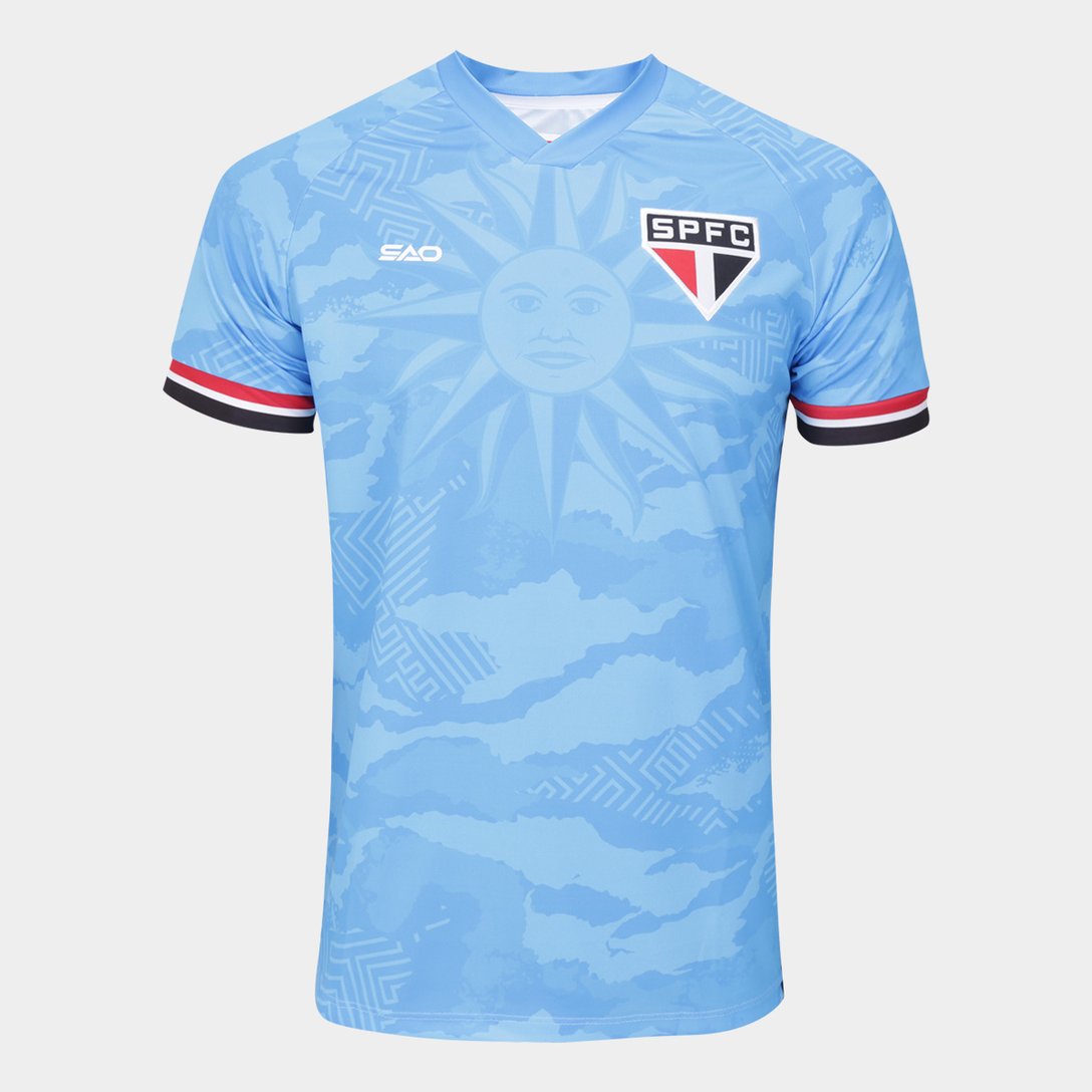 Camisa São Paulo Garra Celeste Masculina