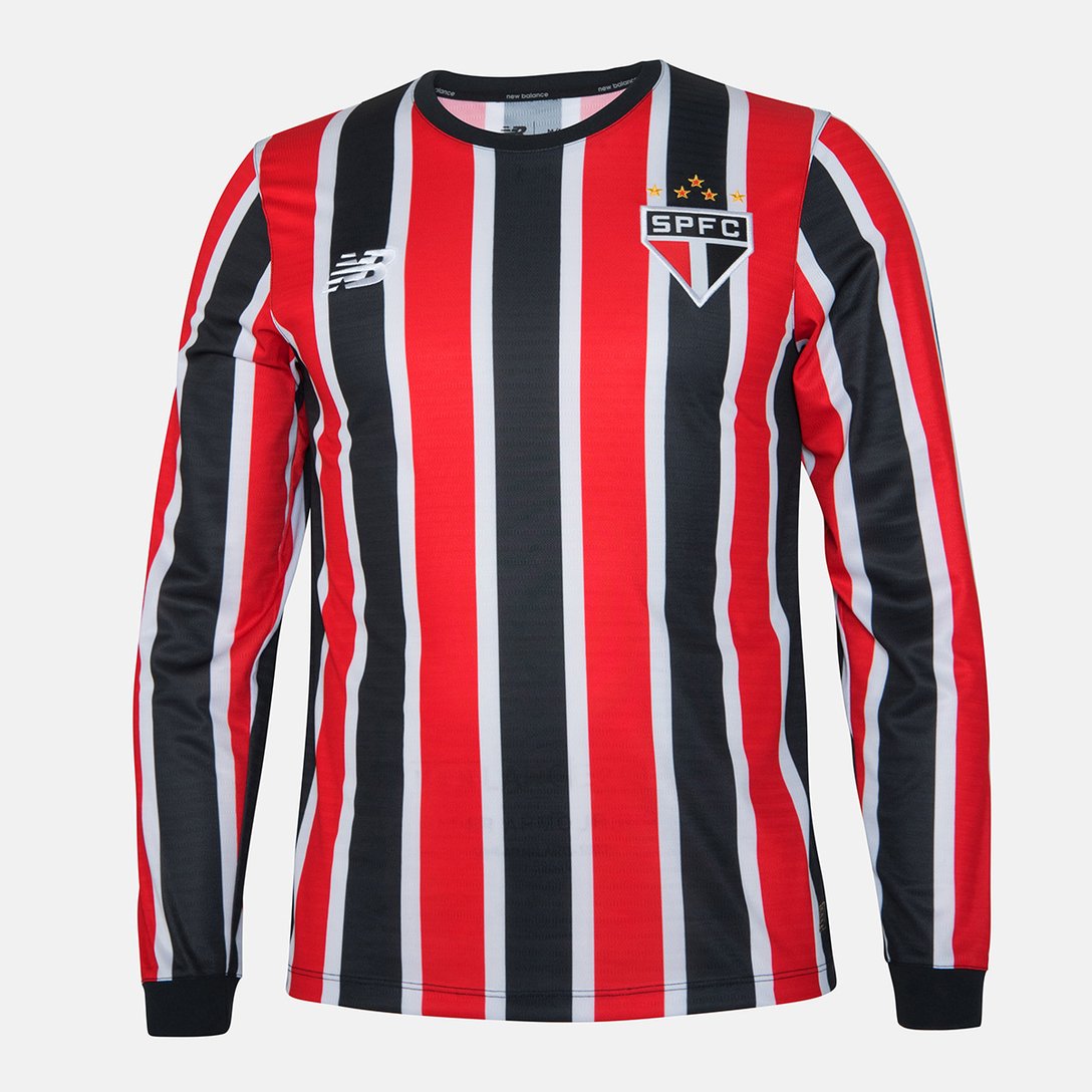 Camisa São Paulo II 24/25 s/n° Torcedor New Balance Manga Longa Masculina