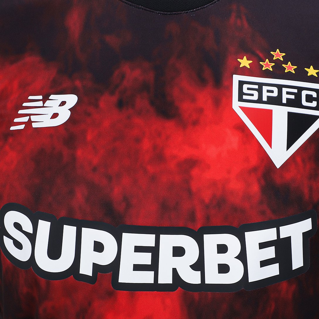 Camisa São Paulo 24/25 s/n° Jogador Comemorativa New Balance Masculina