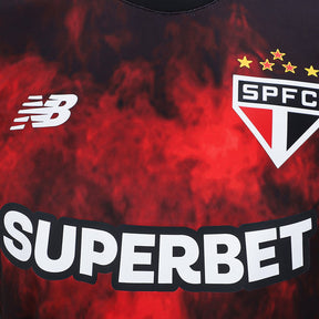 Camisa São Paulo 24/25 s/n° Torcedor Comemorativa New Balance Feminina