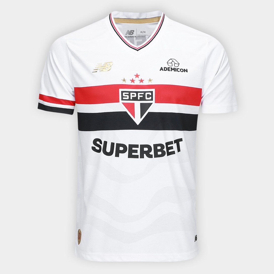 Camisa São Paulo 25/26 Home Jogador New Balance Masculina
