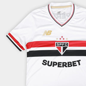 Camisa São Paulo 25/26 Home Torcedor New Balance Feminina