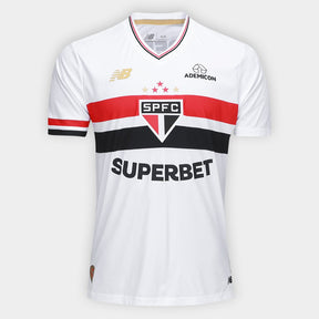 Camisa São Paulo 25/26 Home Torcedor New Balance Masculina