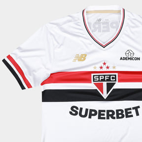 Camisa São Paulo 25/26 Home Torcedor New Balance Masculina