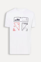Camiseta estampada selo Japao Spfc