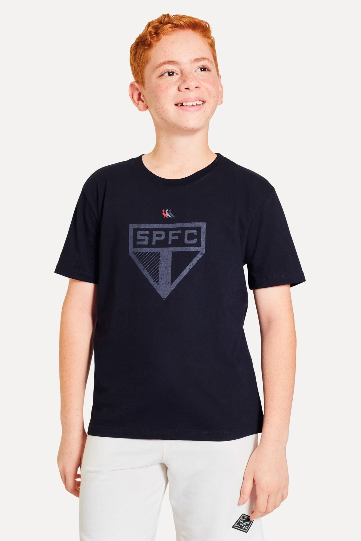 Camiseta mini estampada escudo tripp SP