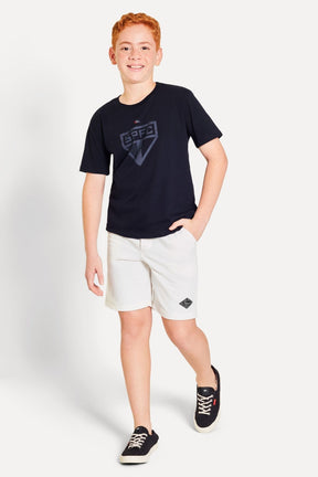 Camiseta mini estampada escudo tripp SP