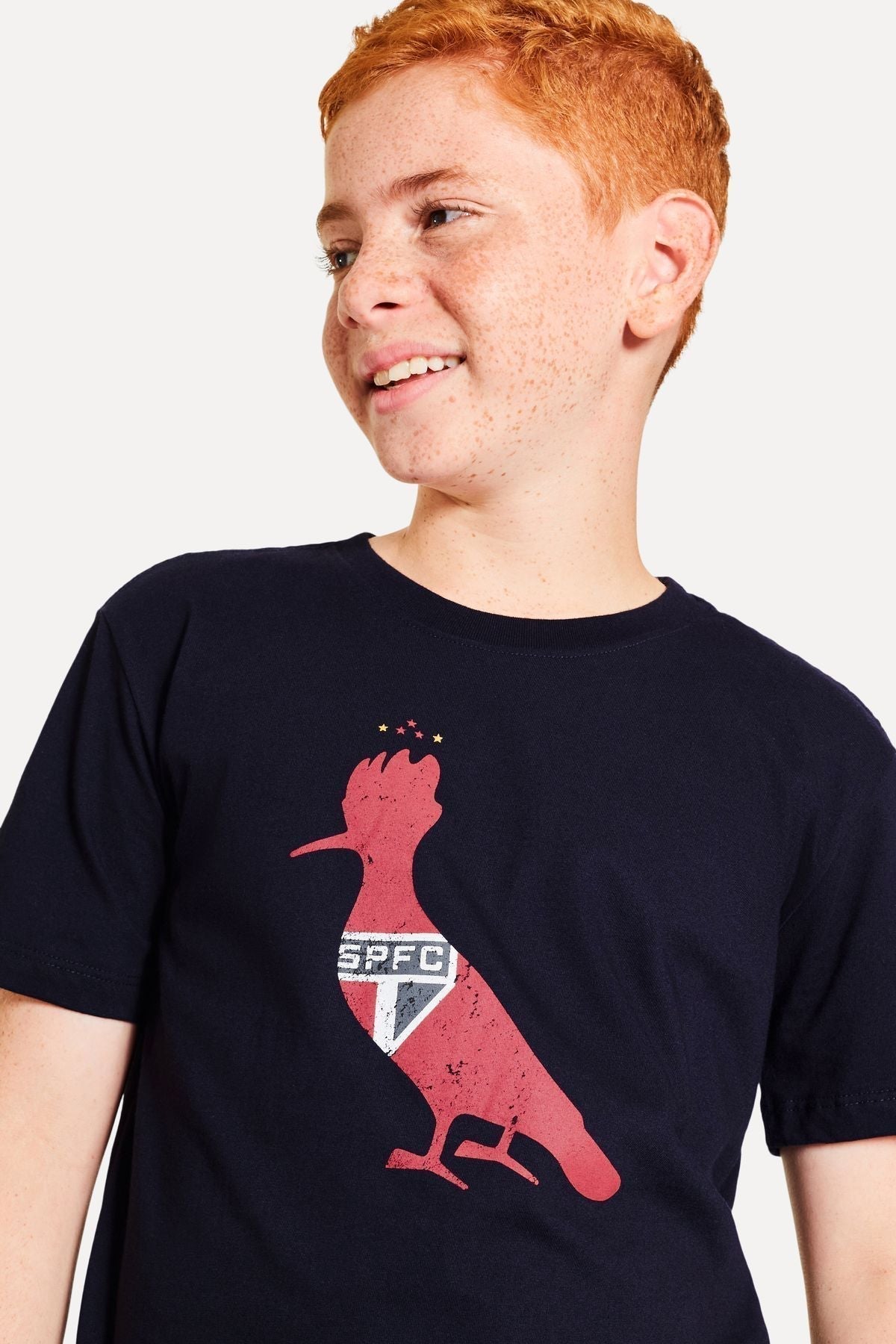 Camiseta mini estampada silk pp SPFC