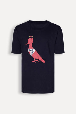 Camiseta mini estampada silk pp SPFC