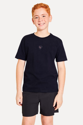 Camiseta mini patch escudo SP