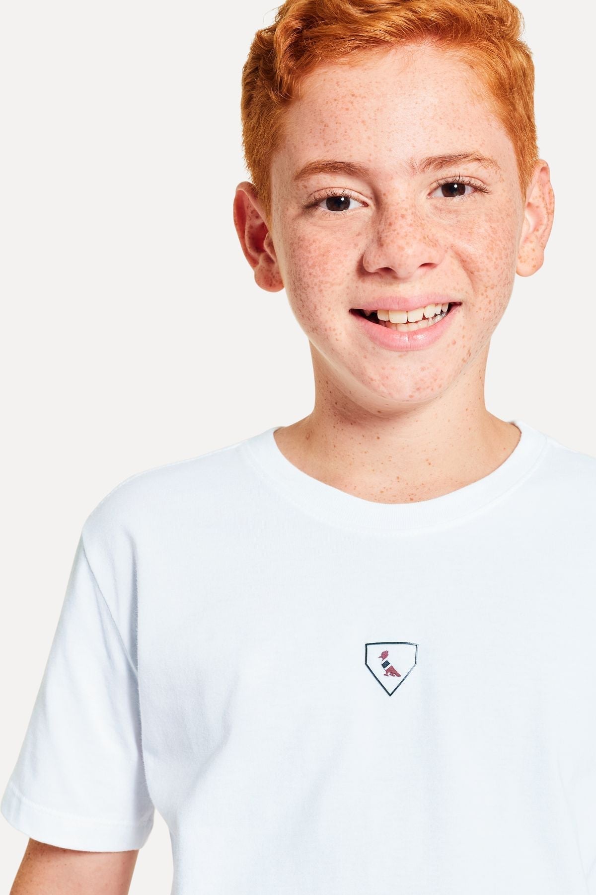 Camiseta mini patch escudo SP
