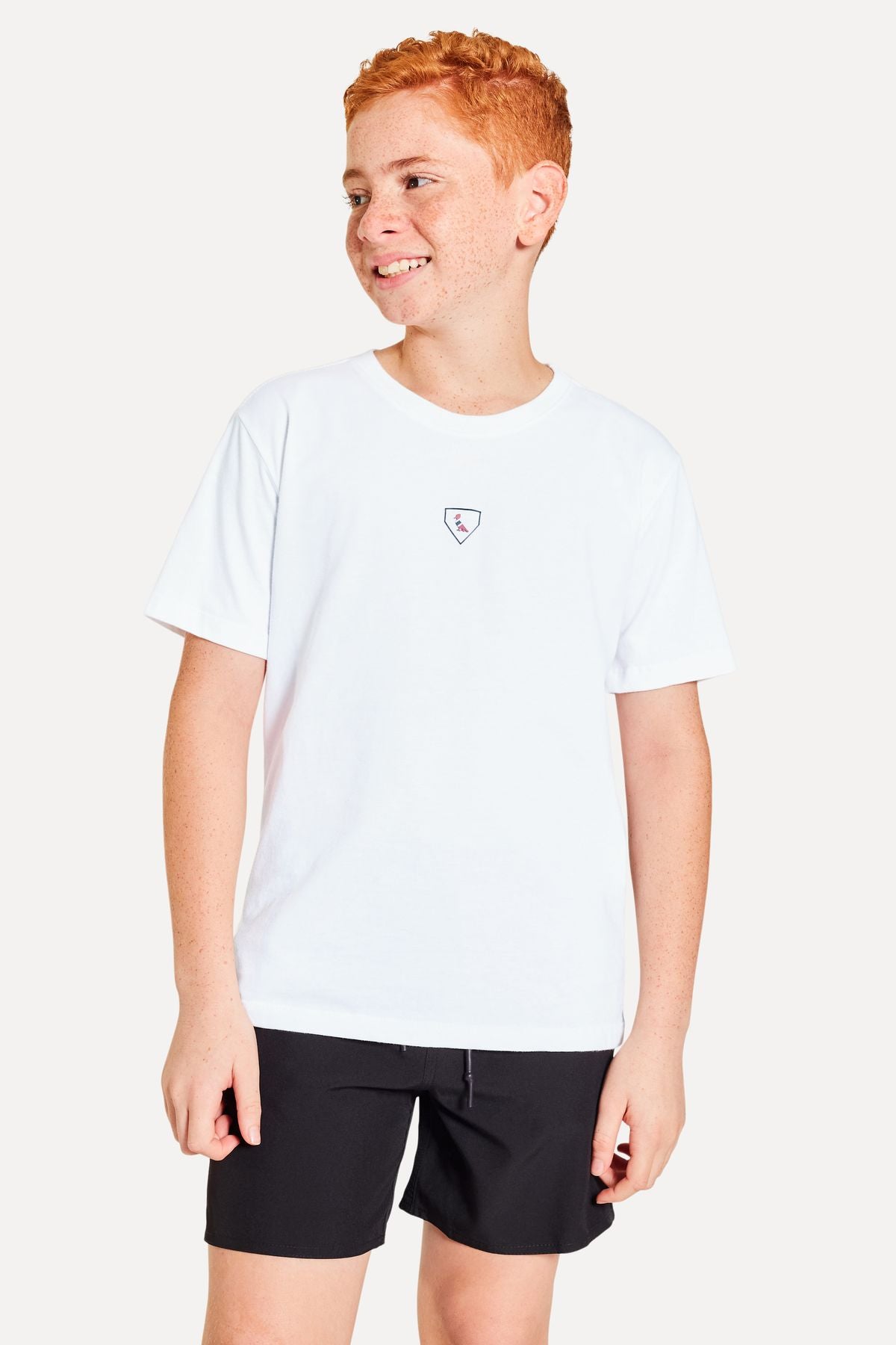Camiseta mini patch escudo SP