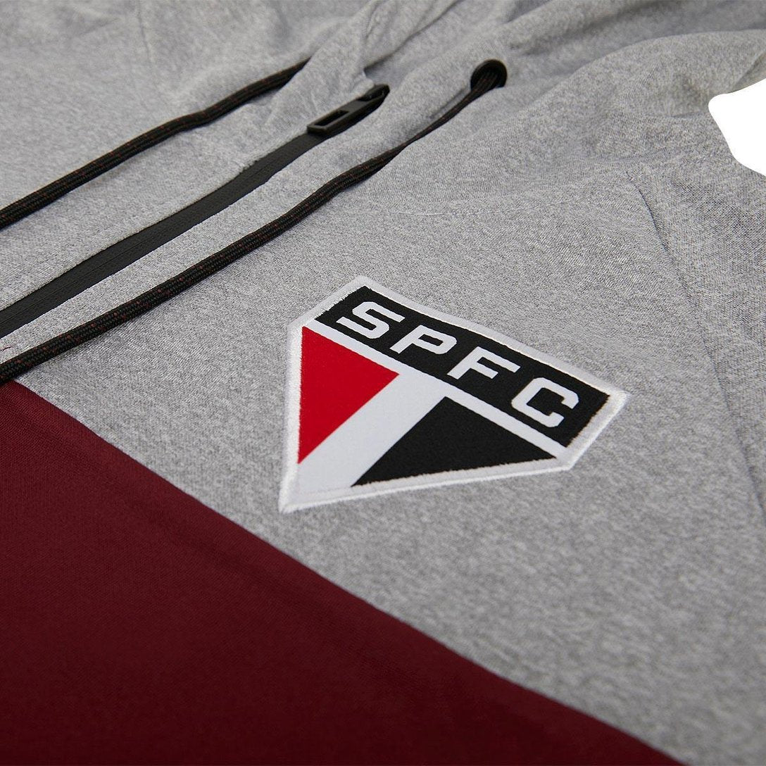 Jaqueta São Paulo Skuba com Capuz Masculina